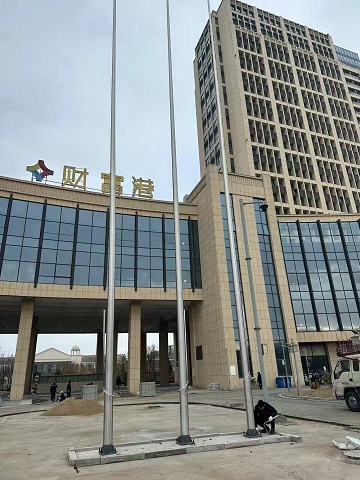 【盐城财富港】不锈钢旗杆