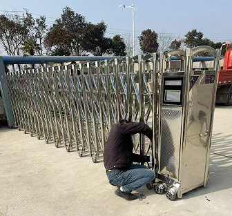 小区电动伸缩门